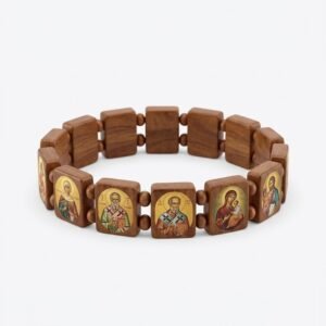 Wood Icon Bracelet.